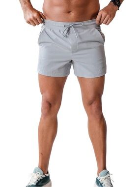 Men's Light Gray Performance Shorts Fit2Run